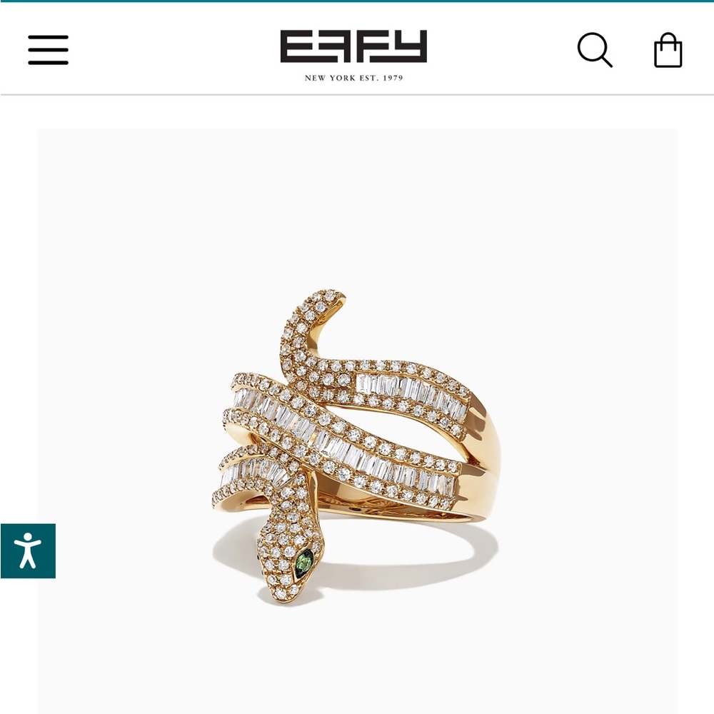 EFFY Snake Ring - Picture 13 of 15